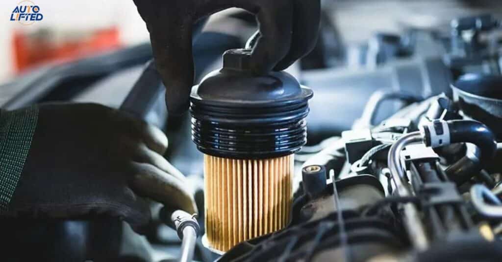 Dirty Oil Filter