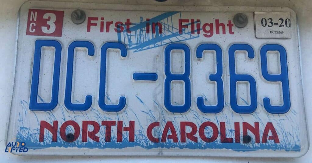 How to replace a lost registration sticker or license plate