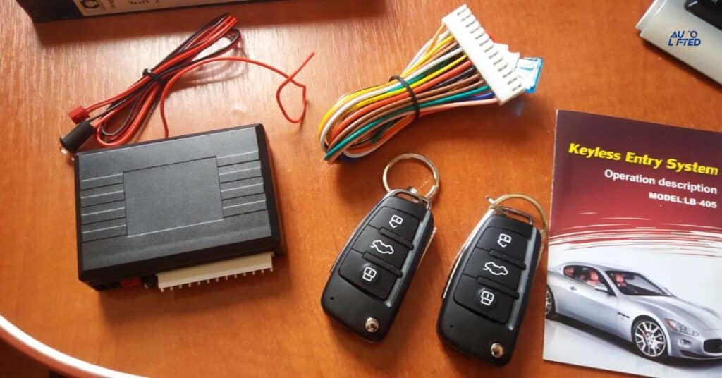 Keyless entry remote