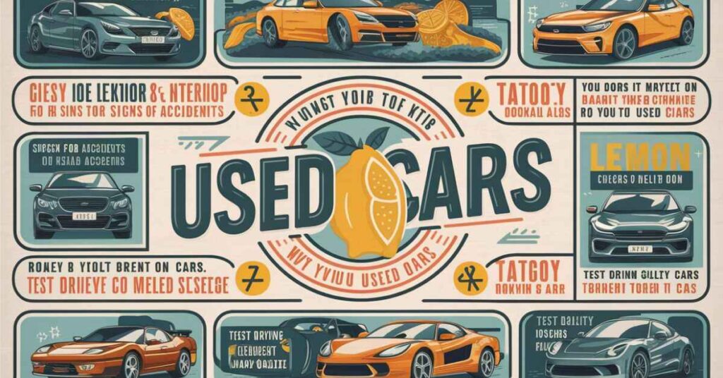 Used Car Purchase Tips to Avoid Lemons